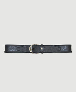 2" Ranger Belt -Noir with Black Trim